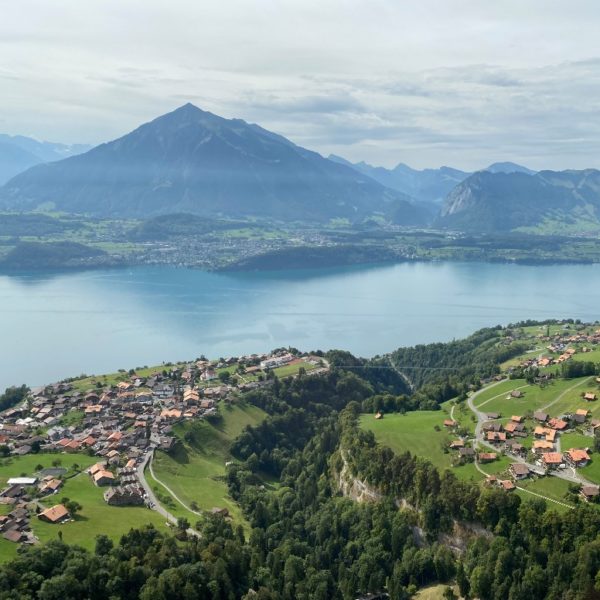 Volo per il Lago di Thun da Belp