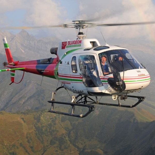 AIRBUS H125 von Bern-Belp nach Pilatus und Villa Honegg im Hubschrauber