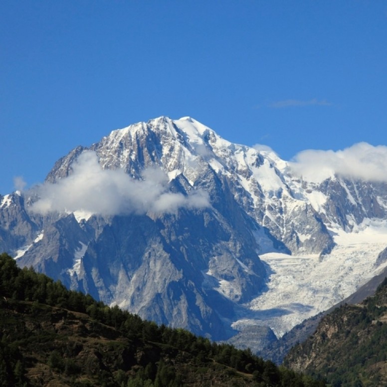 Vol en hélicoptère sur le Mont Blanc depuis Épagny