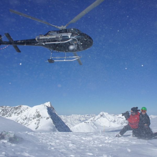 Von Balzers aus Heliskiing Samnaun-Alp Trida