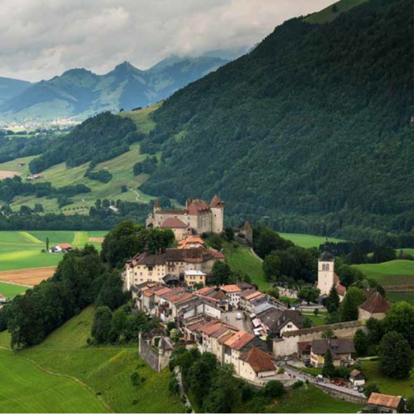 Depuis Sitterdorf vol à la carte en hélicoptère