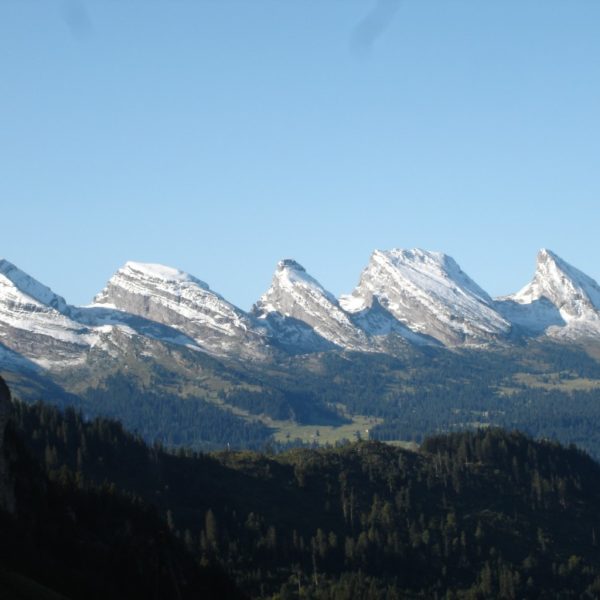 Alpstein-Säntis-Churfirsten helicopter flight from Balzers