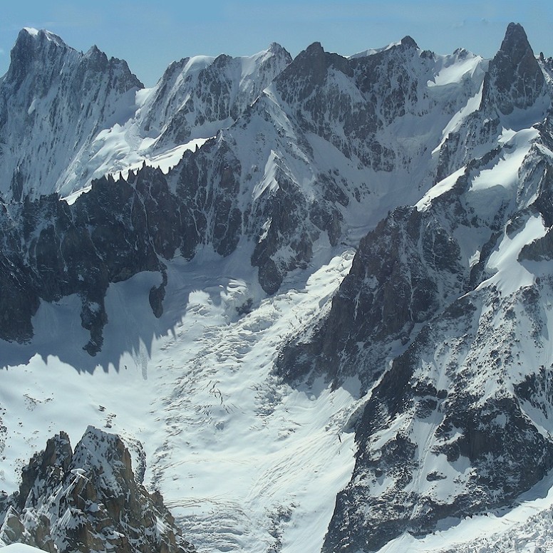 Depuis Sion pour le 5 géants en hélicoptère