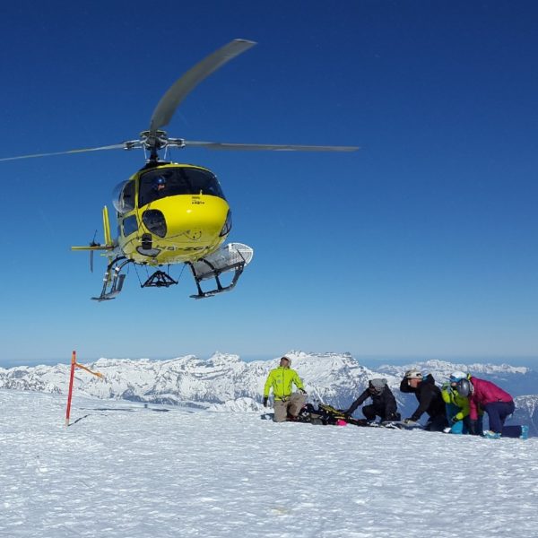 Heli-ski da Balzers a Corvaglia, Fuorcla Grischa