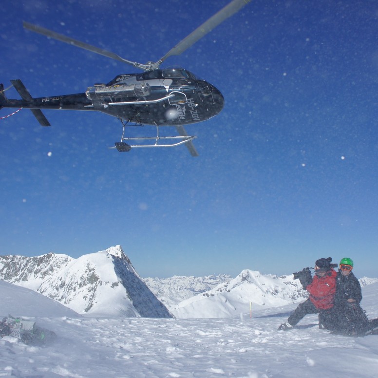 Depuis Balzers héliski Samnaun-Alp Trida