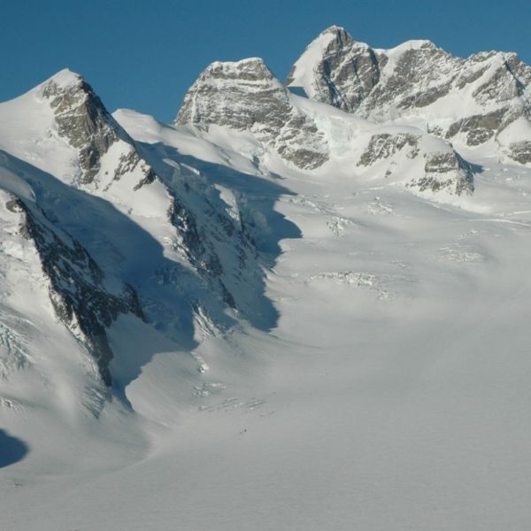 Eiger, Mönch, Jungfrau in elicottero da Grenchen