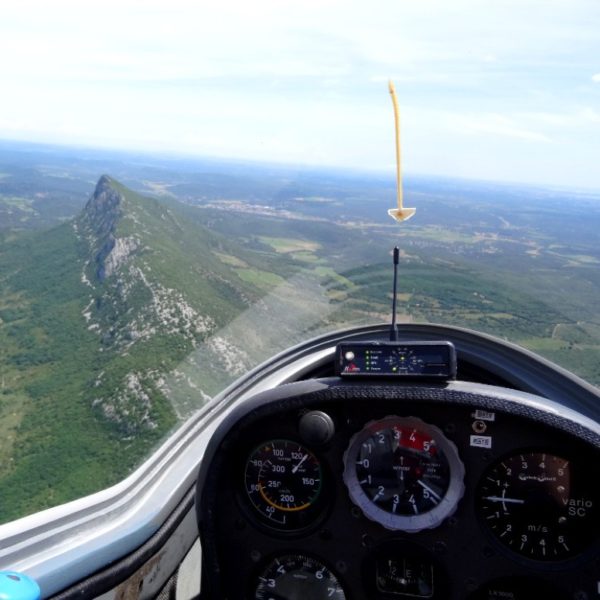 Von Schänis aus Segelflug