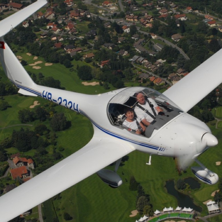 Dimona pour un vol en avion à la carte depuis Schänis