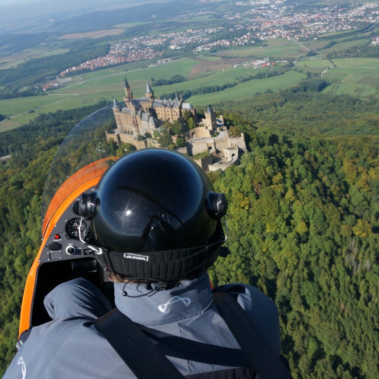 Depuis Habsheim vol en Gyrocoptère