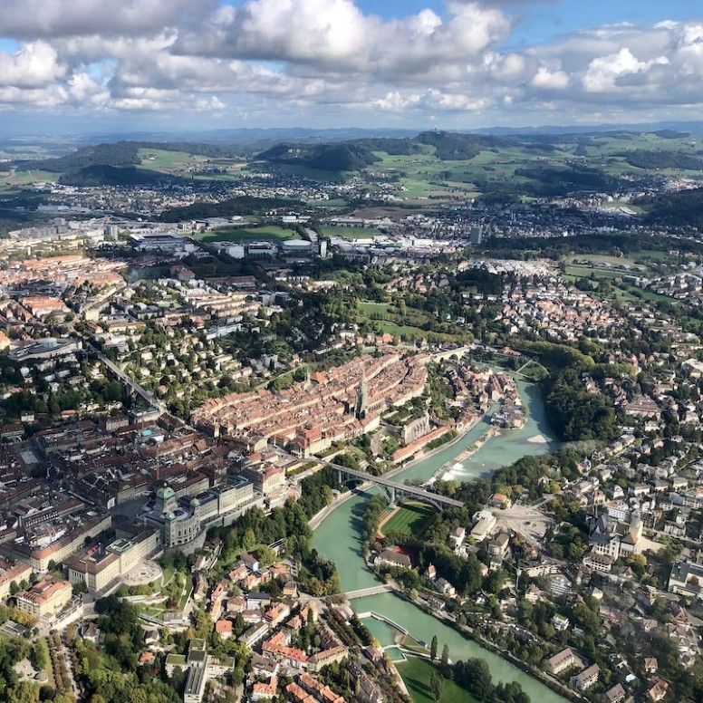 Berne en avion depuis Berne-Belp