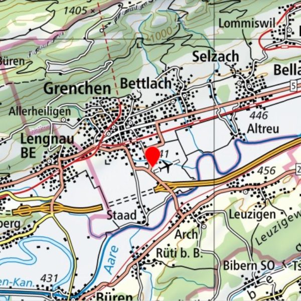 Punto di incontro a Grenchen per un volo sulla regione dei 3 laghi