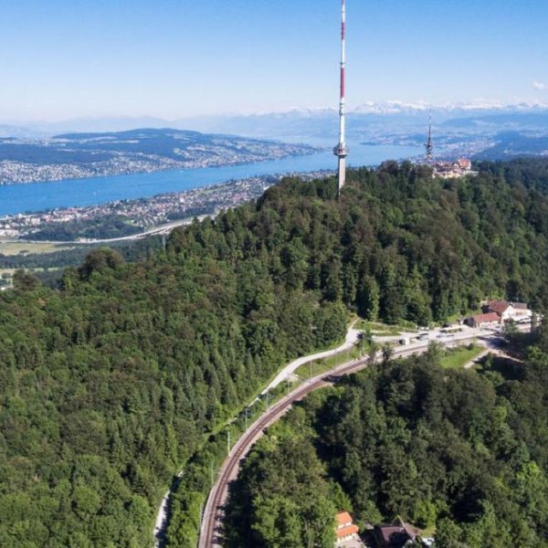 Fly over the Uetliberg from Buttwil