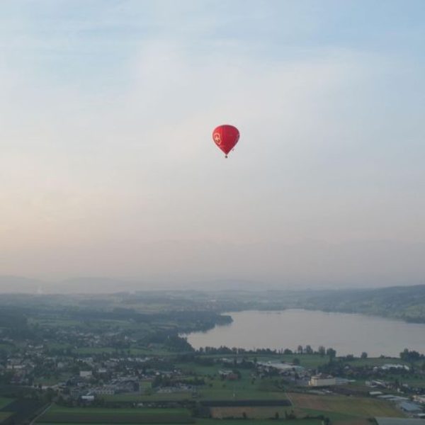 Ballonfahrt im Kanton Zürich