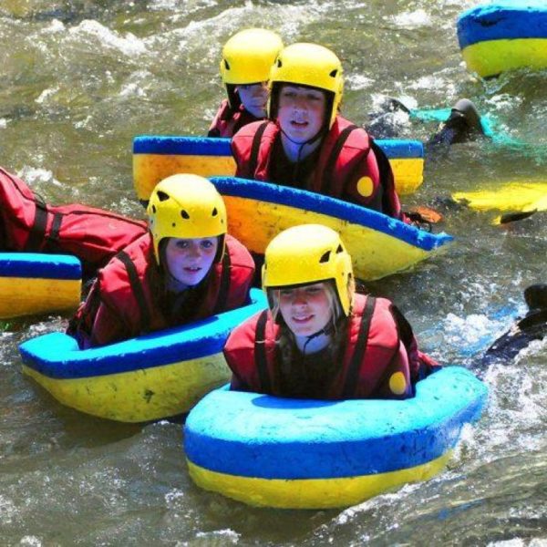 Hydrospeed sul Rodano nel Vallese