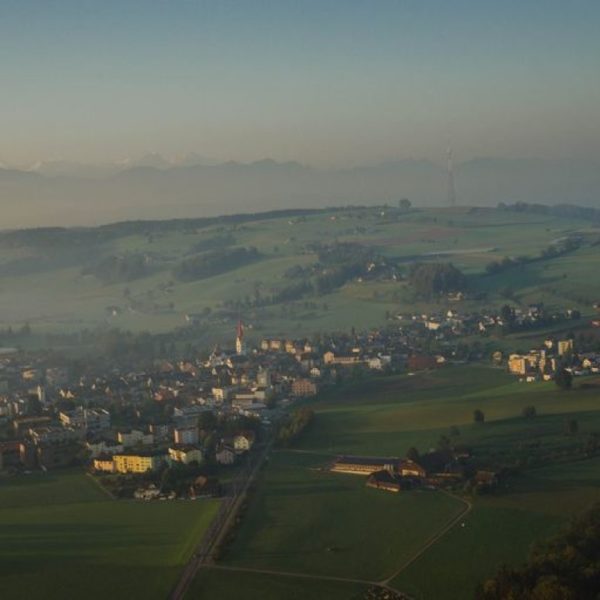 Ballonfahrt im Kanton Zürich