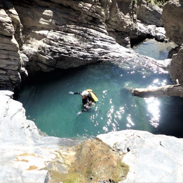 Canyon de La Raspille en Valais