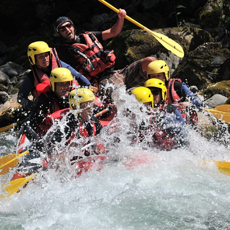 Riverrafting auf der Dranse in Hte Savoie