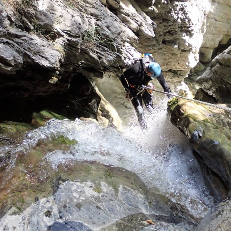 The Rogne canyon