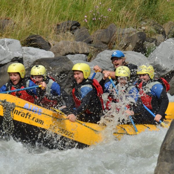 Rafting sur la Lütschine