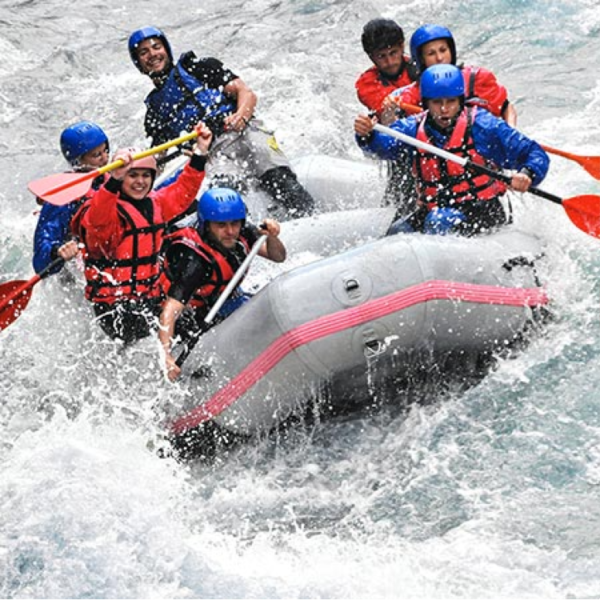 Riverrafting sul Rodano nel Vallese