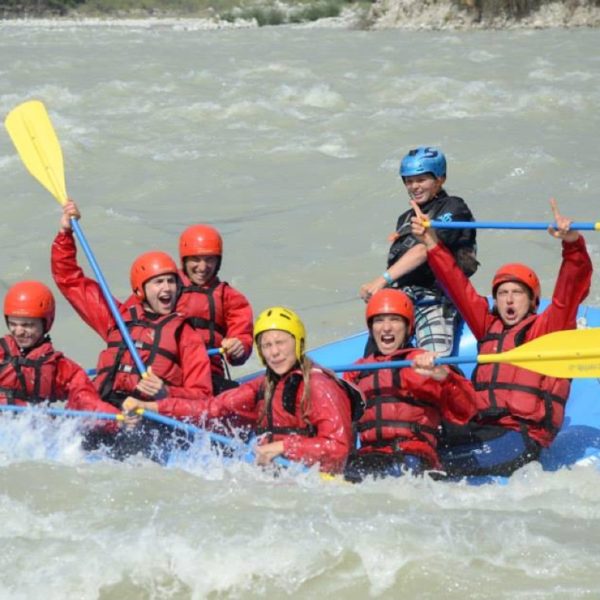 Rafting on the Visp and Rhône rivers