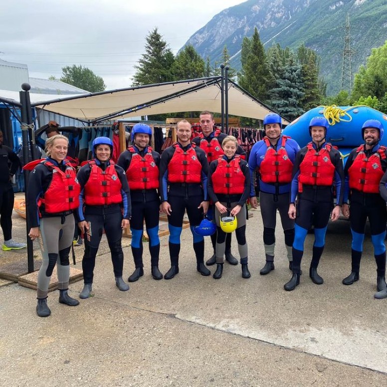 Fun rafting sur le Rhône entre Chippis et St. Léonard