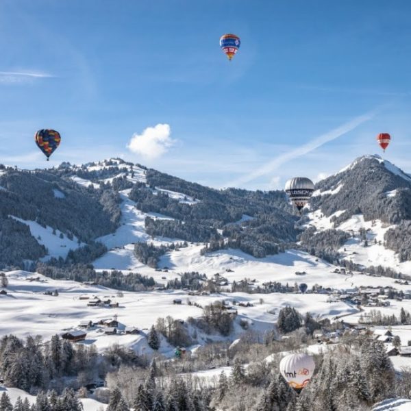 Vol en Montgolfière au départ du Pays d'Enhaut