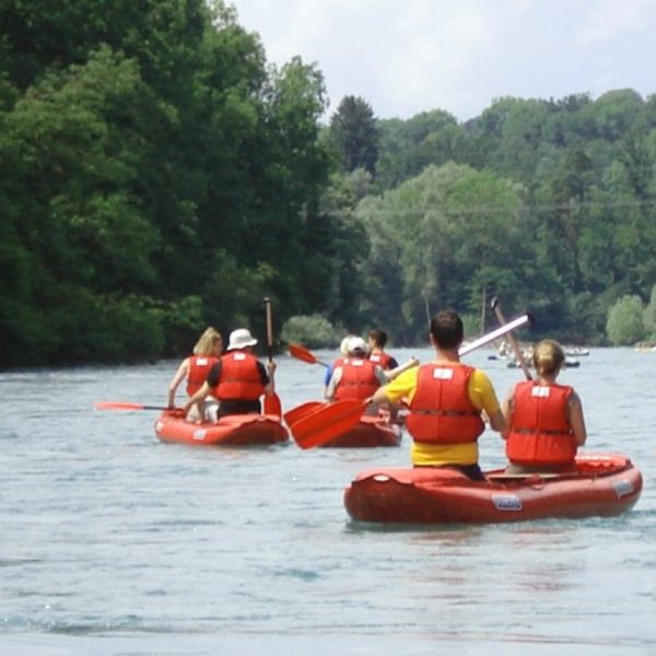 Bremgarten-Gebenstorf for a funyak canoe trip