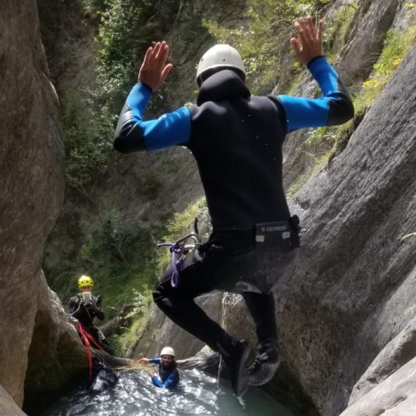 Canyoning nelle Rogne in Vallese