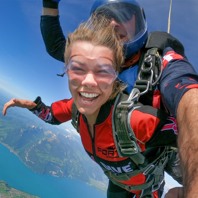 Saut en tandem à Reichenbach