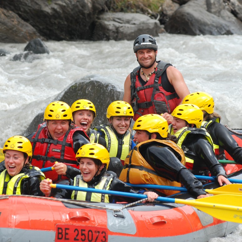 Rafting sur la Simme de Boltigen à Därstetten