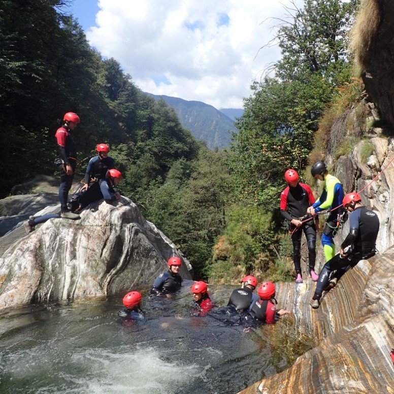 Canyon Val Grande, canyoning au Tessin