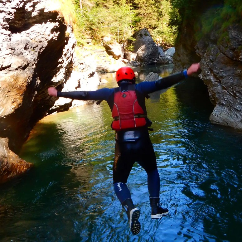 Canyoning dans le Viamala