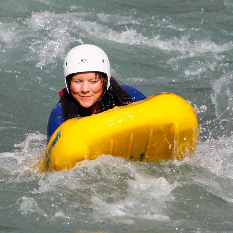 Hydrospeed sur la Sarine