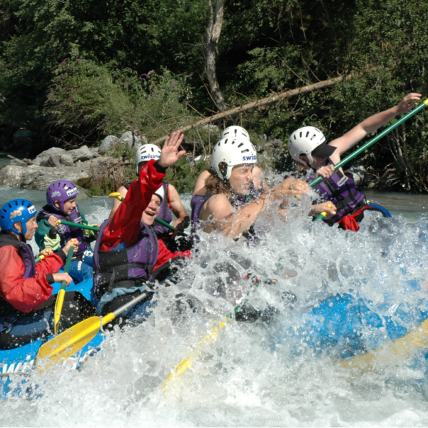 rafting Rhein