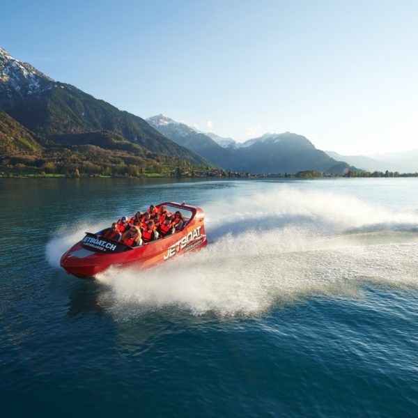 Jetboat in der Schweiz