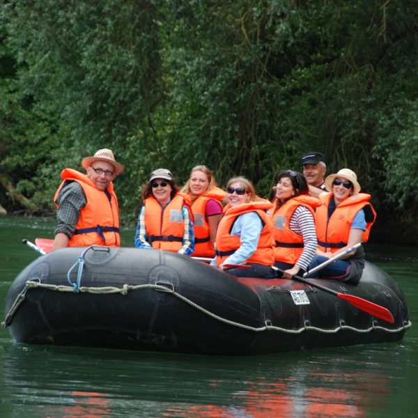 Rafting facile sulla Reuss tra Gisikon e Rottenschwil