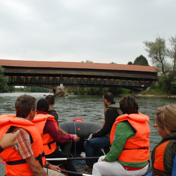 Rafting facile sulla Reuss da Gisikon a Rottenschwil