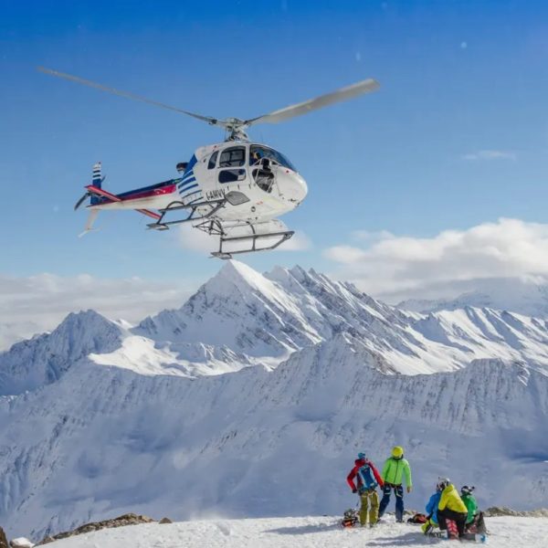 Da Gstaad-Grund all'heliski sul Wildhorn