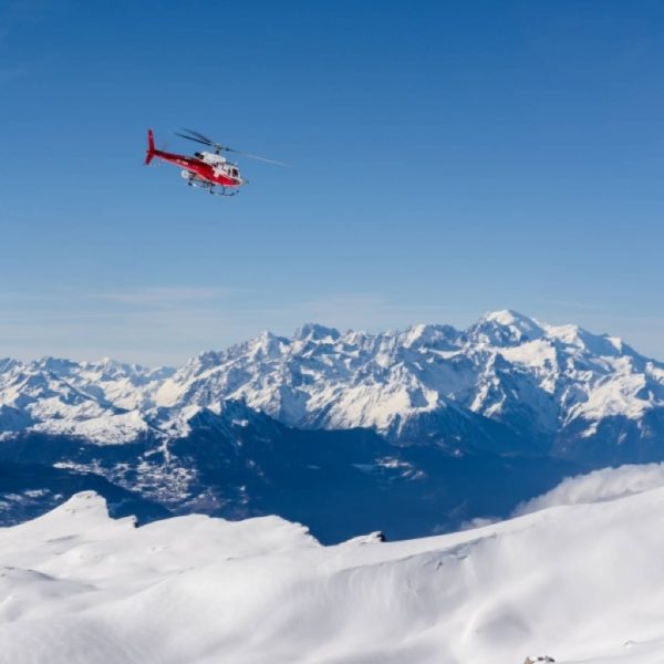 L'eliski sul Wildhorn da Gstaad-Grund