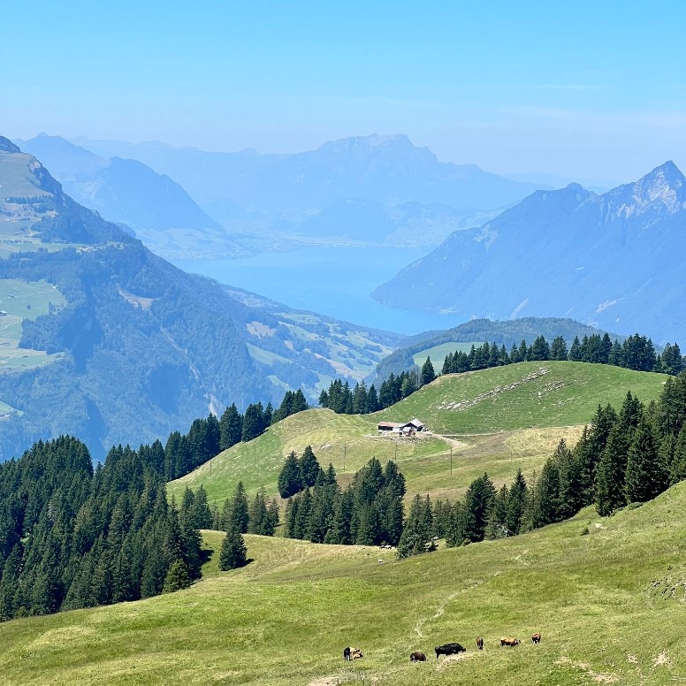 Flug über den Hoch-Ybrig von Schänis aus