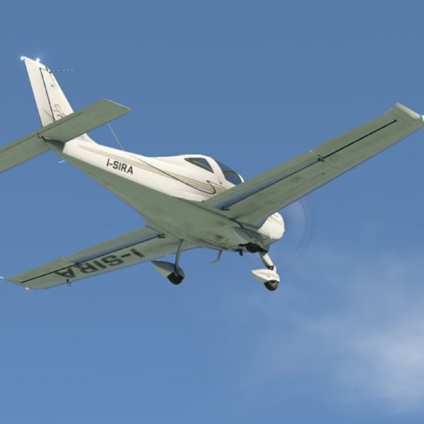 Tecnam P2002 für eine Einführung in das Fliegen eines Flugzeugs von Épagny aus