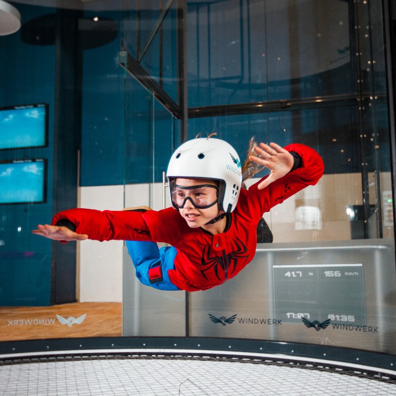 Free-fall simulator in Winterthur