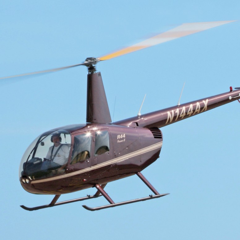 Initiation on Robinson R44 from Balzers