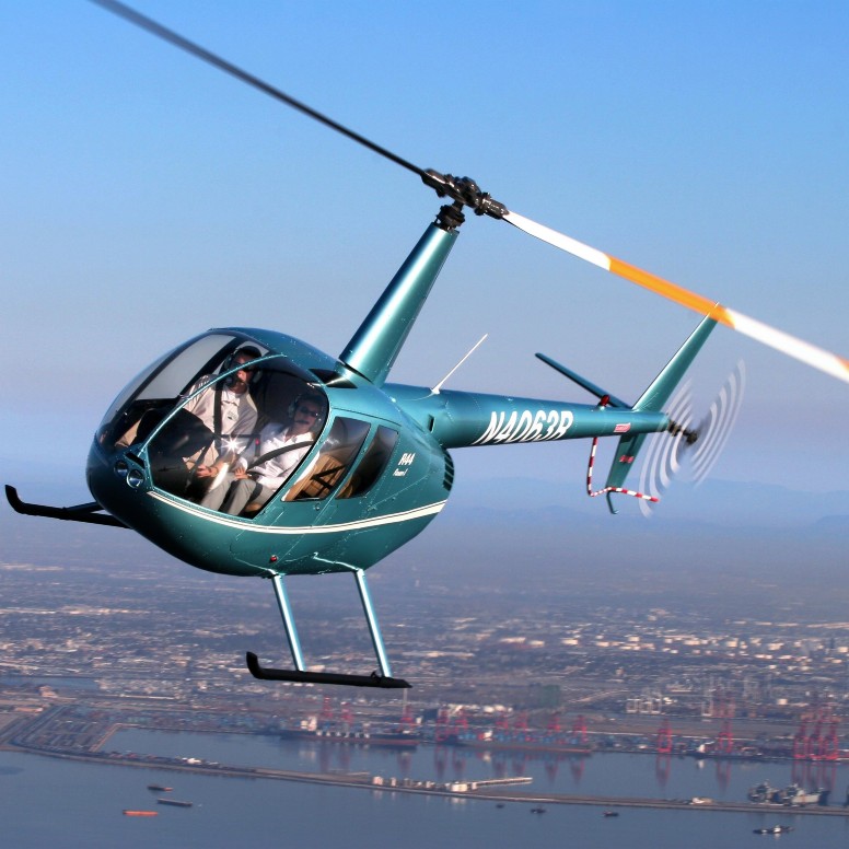 Robinson R44 Schnupperflug von Sitterdorf aus