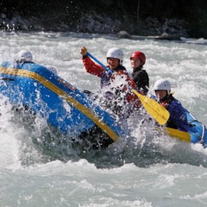 Rafting dans LES GRISONS