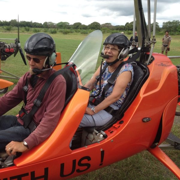 Gyrocopter flight in Costa Rica