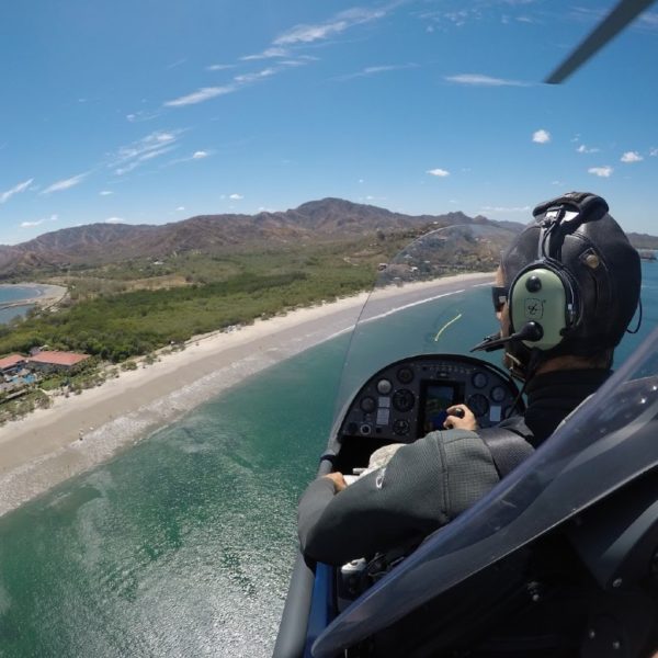 Gyrocopter in Costa Rica