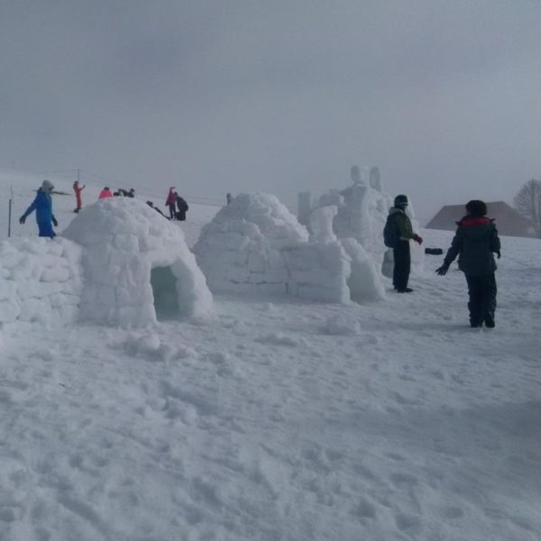 Village d'igloos à Amden