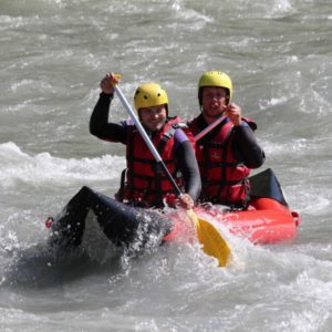 Canoë ou funyak sur LE RHIN